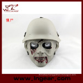 Military DC-13 Desert Tactical Metal Mesh Solider Zombie Black Mask